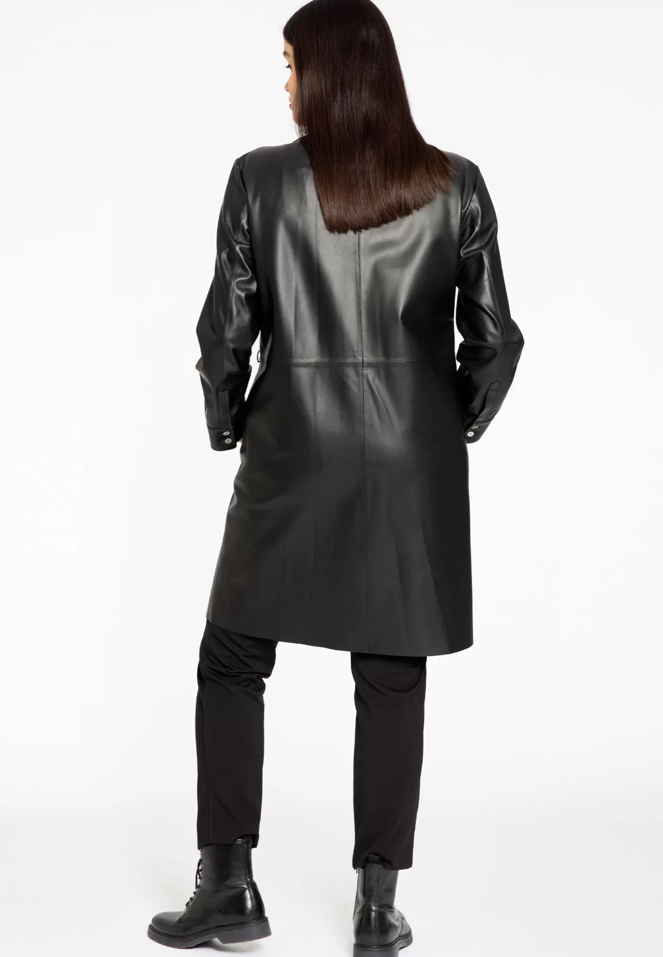 YOEK Blouse LEATHER Black Online