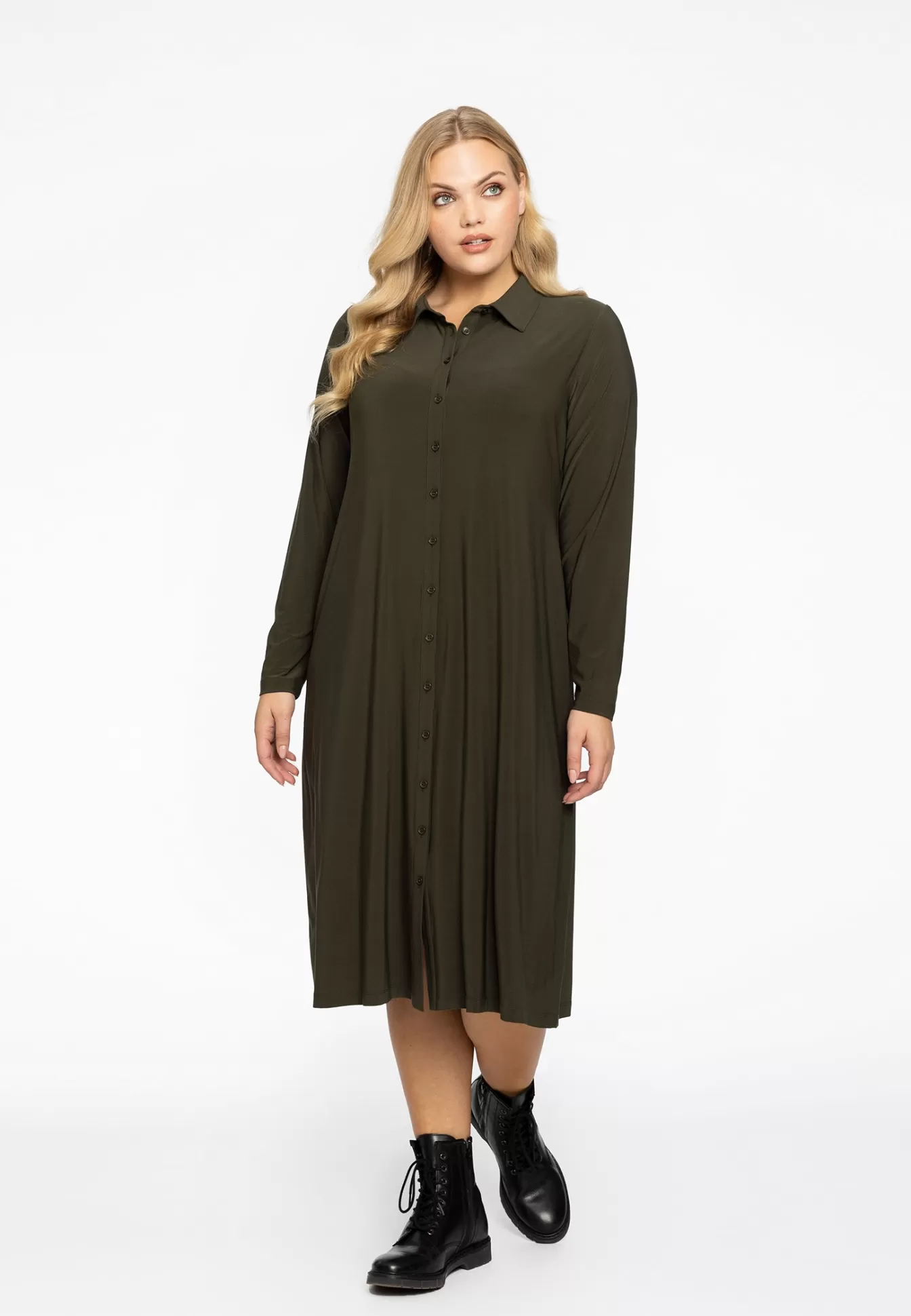 YOEK Blouse midi DOLCE Darkgreen Flash Sale