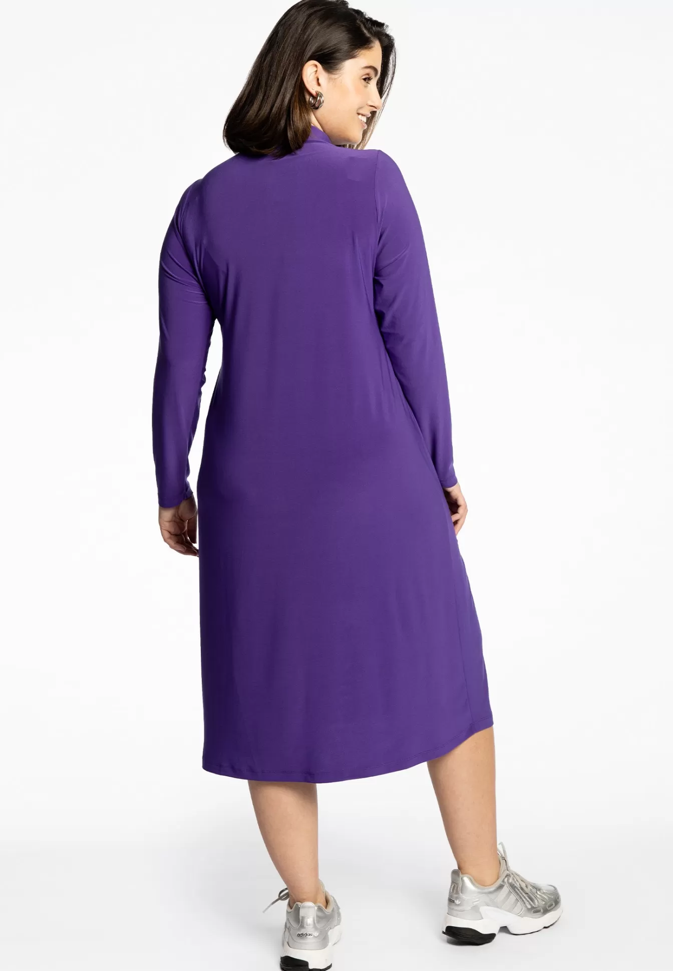 YOEK Blouse midi DOLCE Purple Cheap