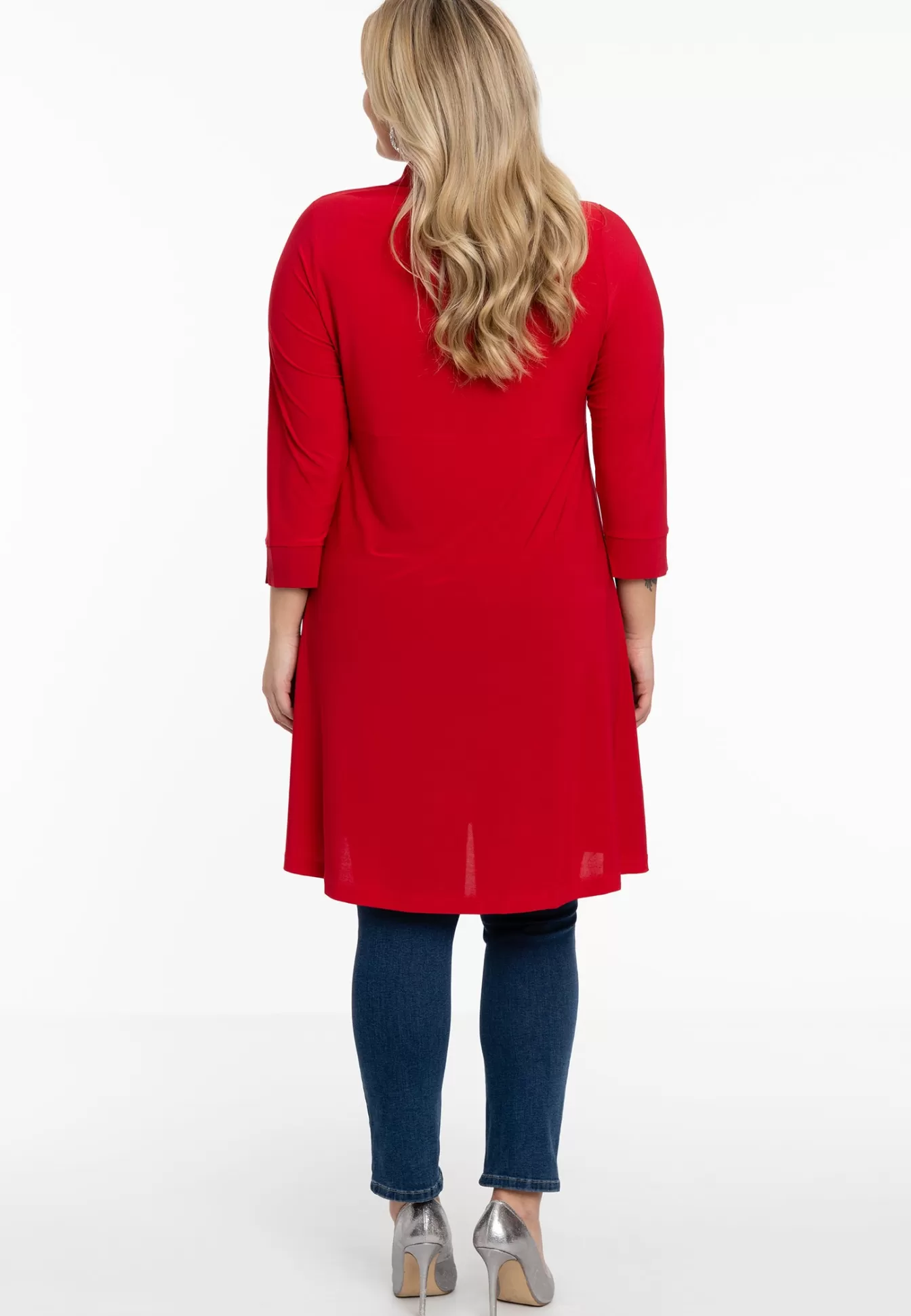 YOEK Blouse-jurk DOLCE Red Clearance