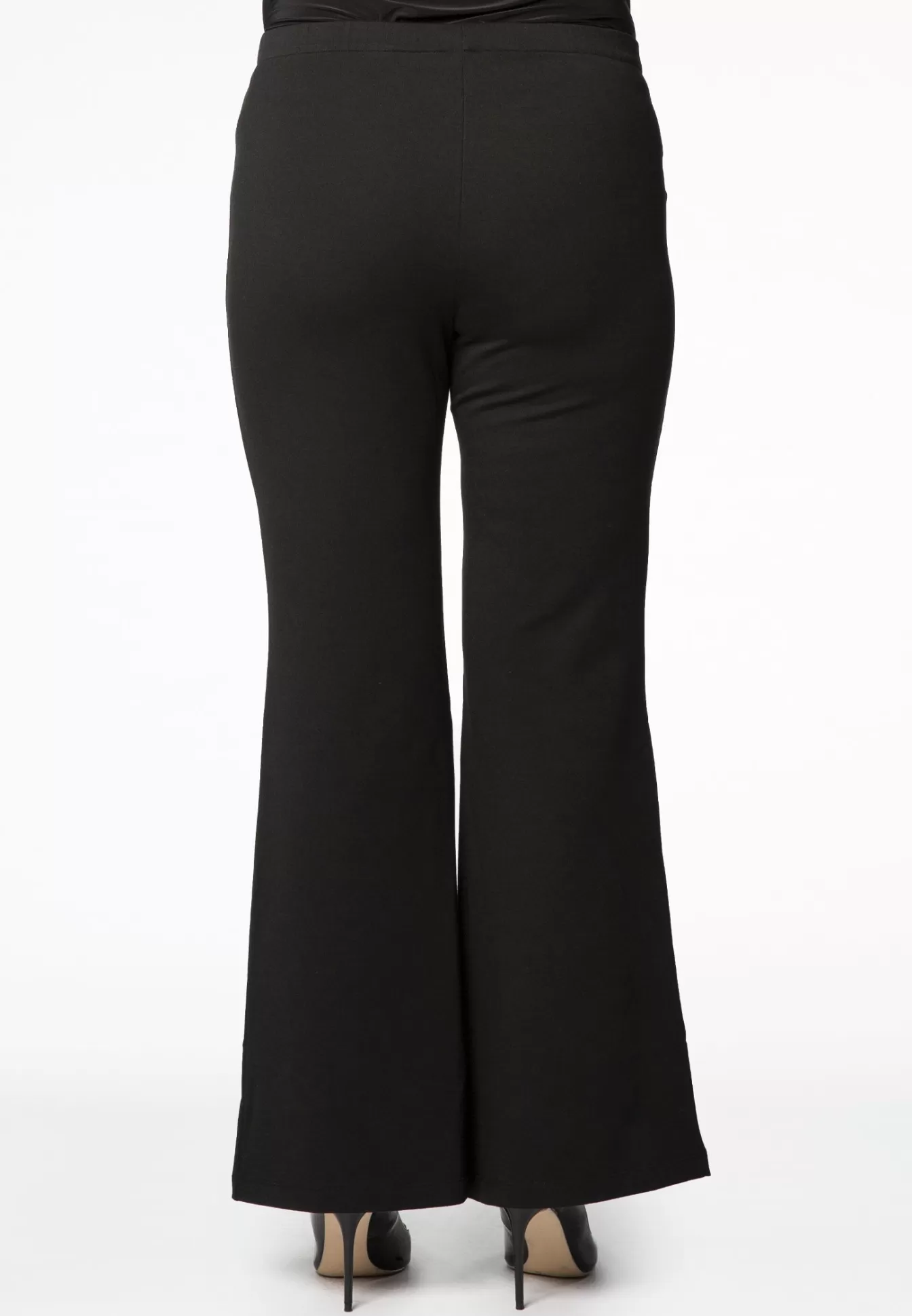 YOEK Boot-cut pants INTERLOCK Black Store