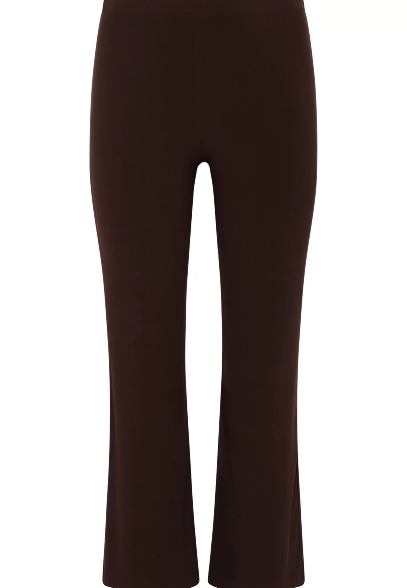 YOEK Broek bootleg DOLCE Brown Best Sale