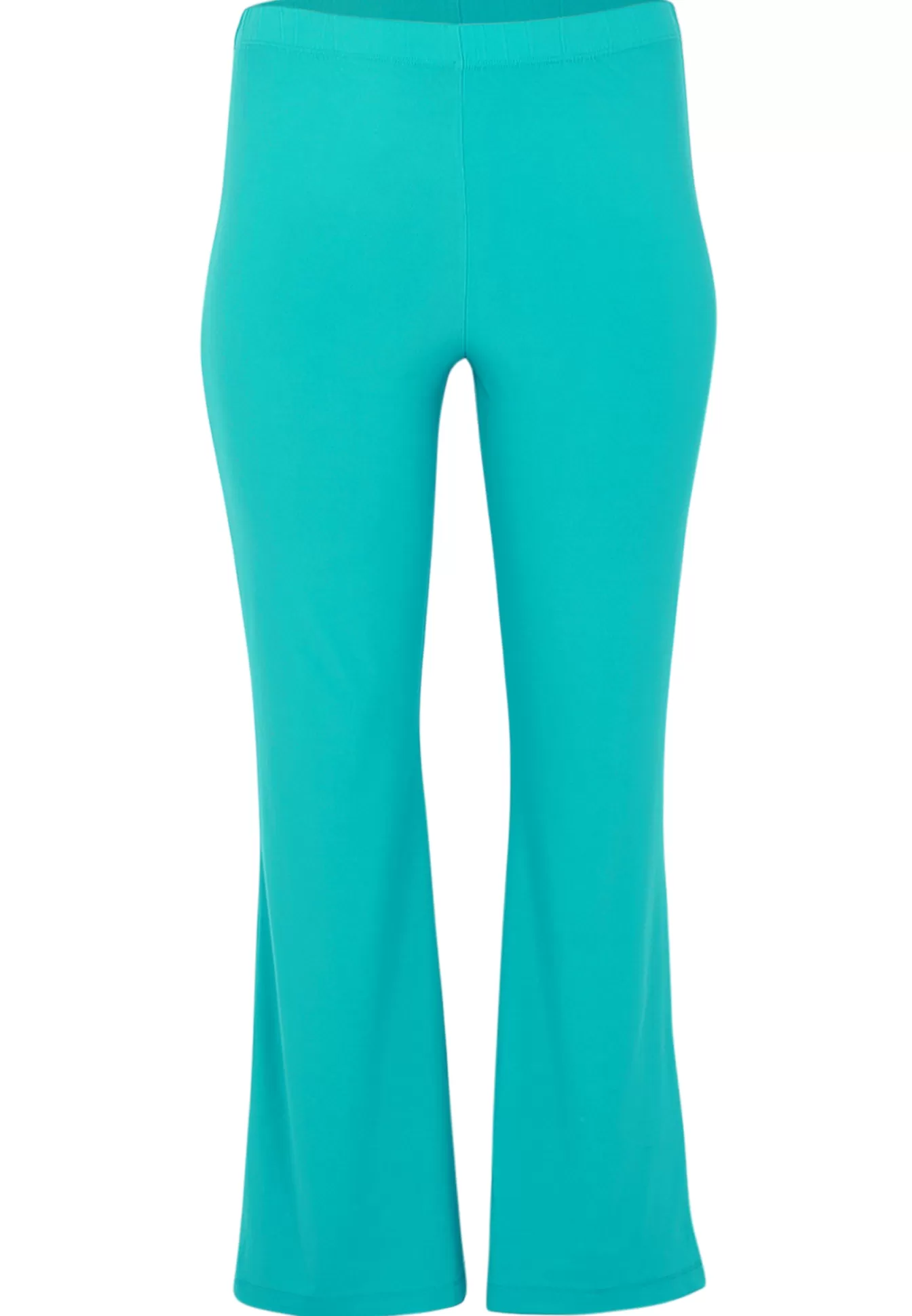 YOEK Broek bootleg DOLCE Turquoise Online