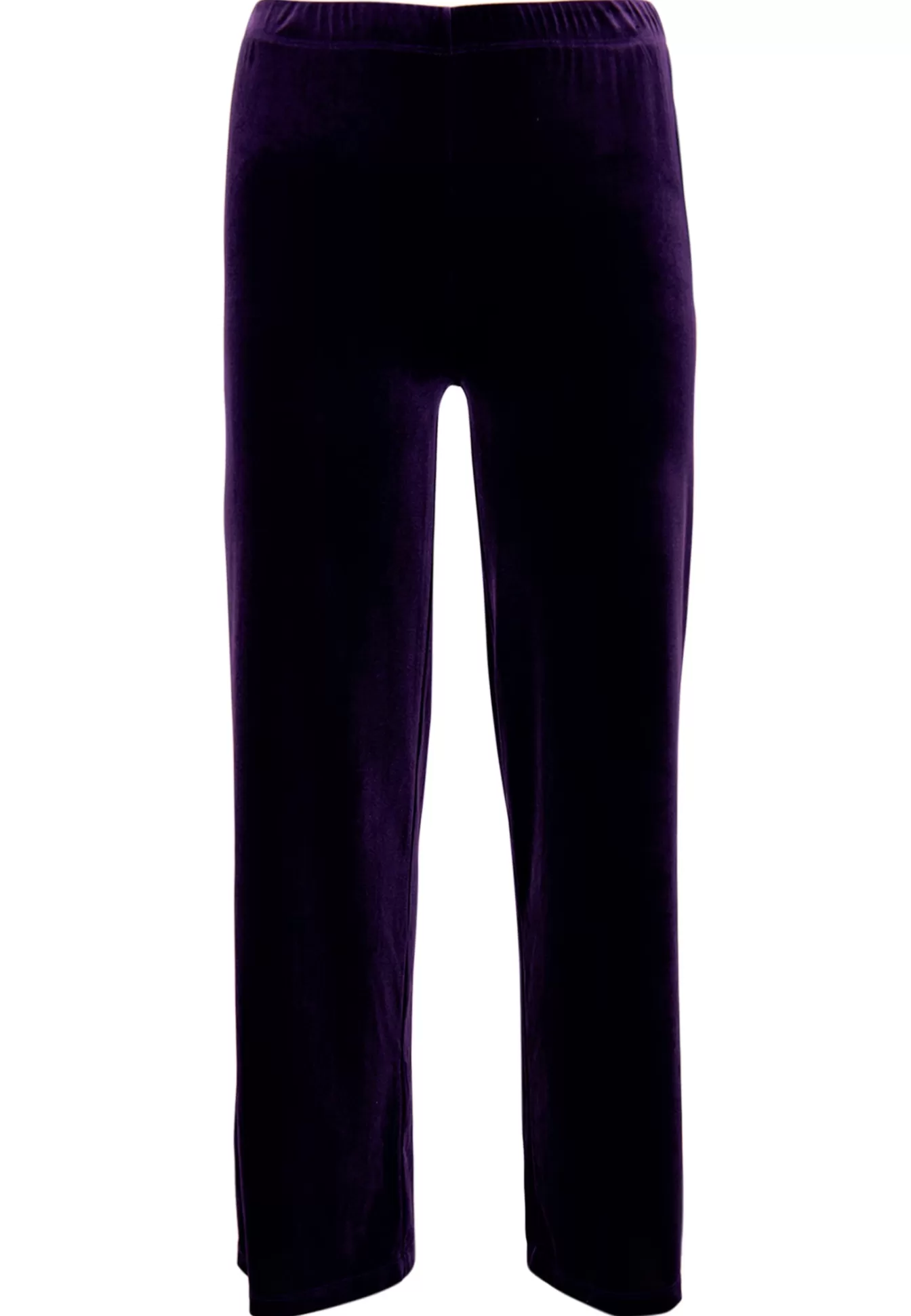 YOEK Broek lang VELOURS Purple Best Sale