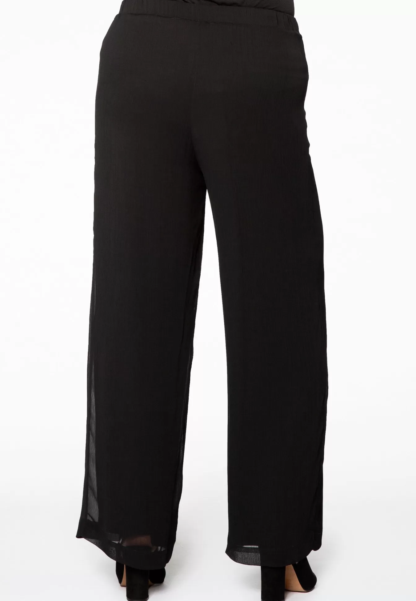 YOEK Broek pantalon VOILE Black Clearance