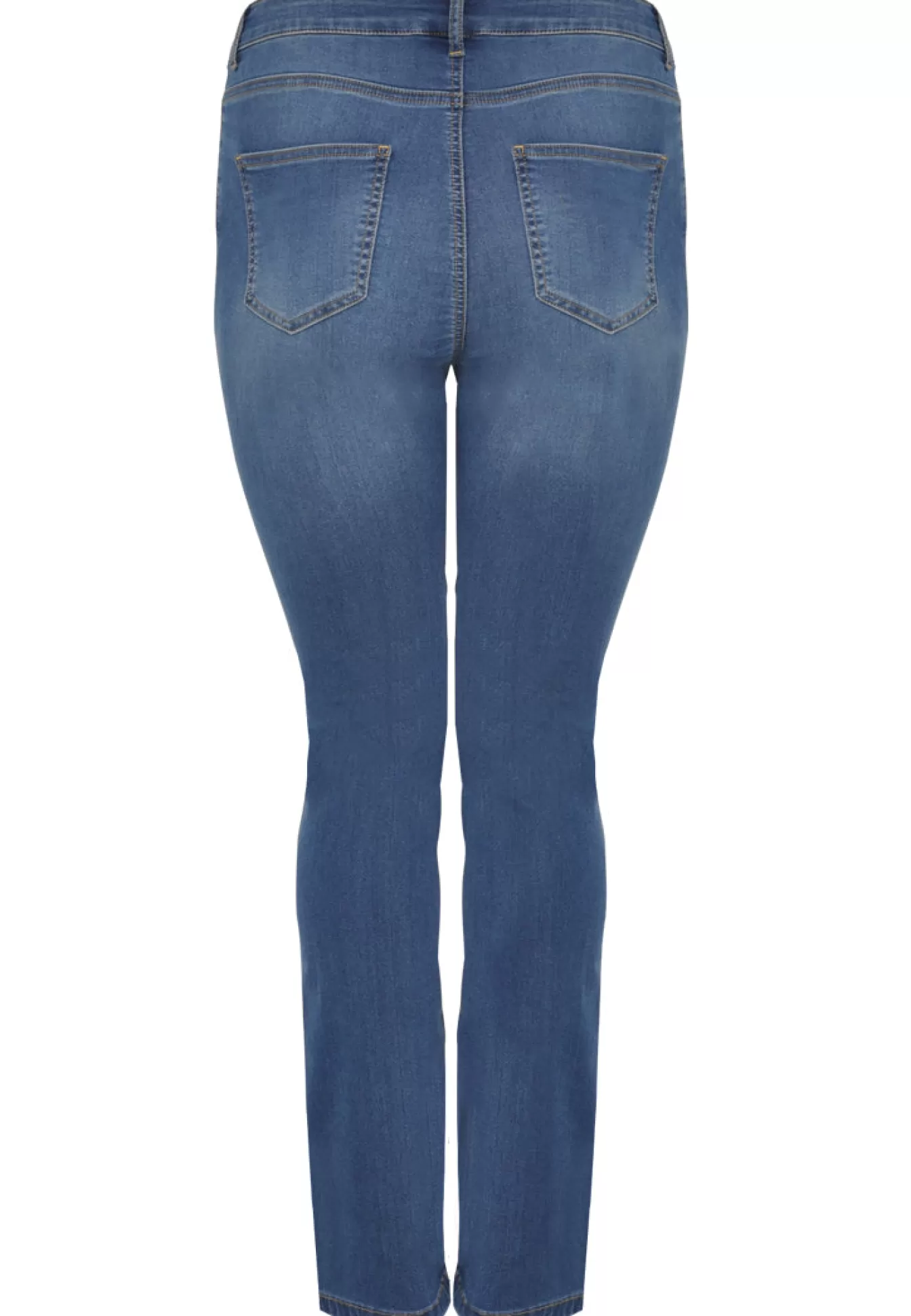 YOEK Jeans met rechte pijp Indigo New