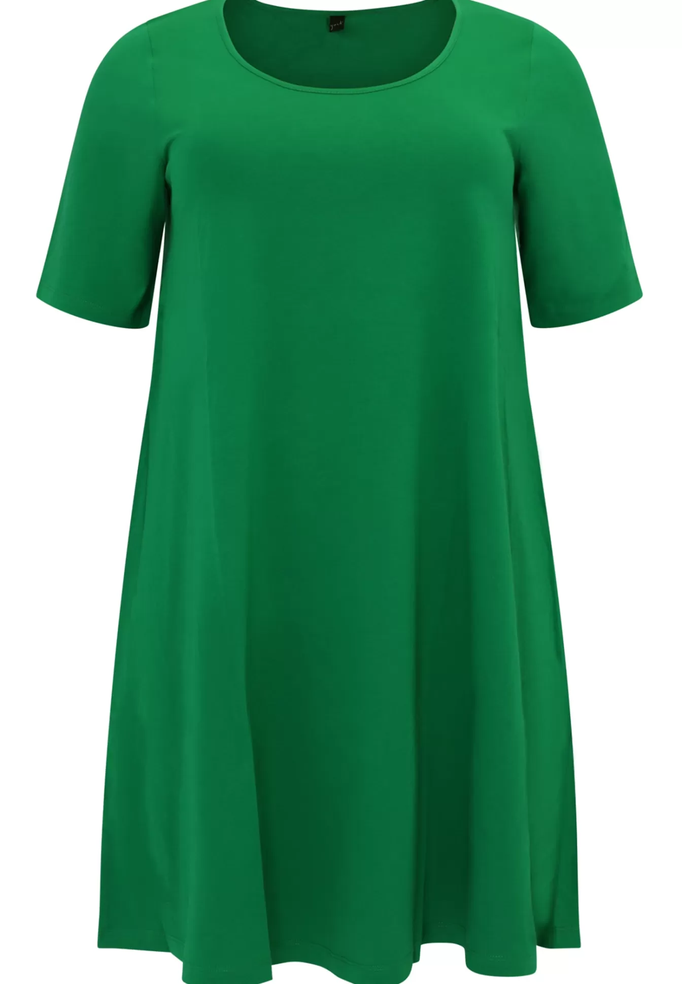 YOEK Jurk A-lijn COTTON Green Best