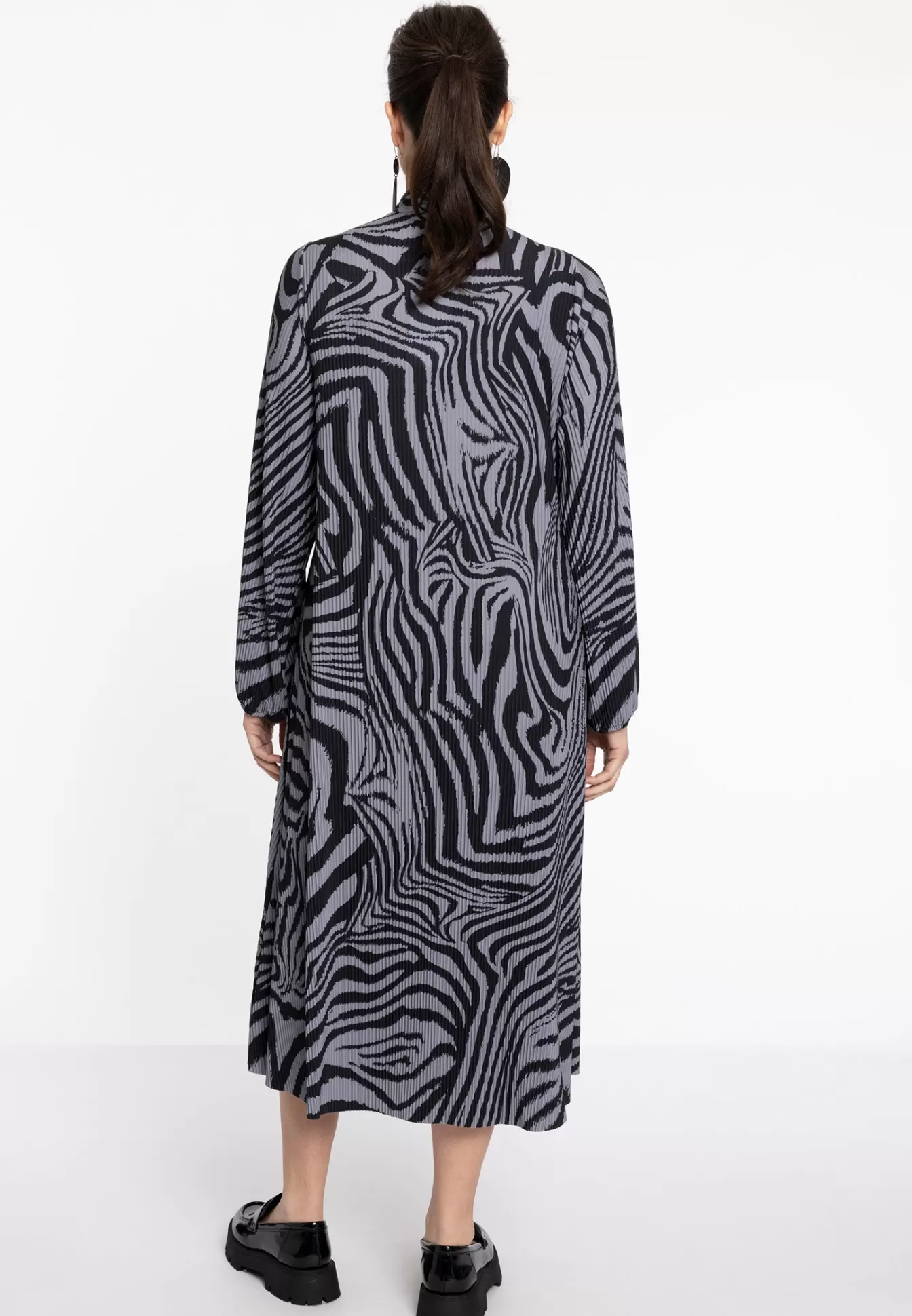 YOEK Jurk SAVANNA Black Flash Sale