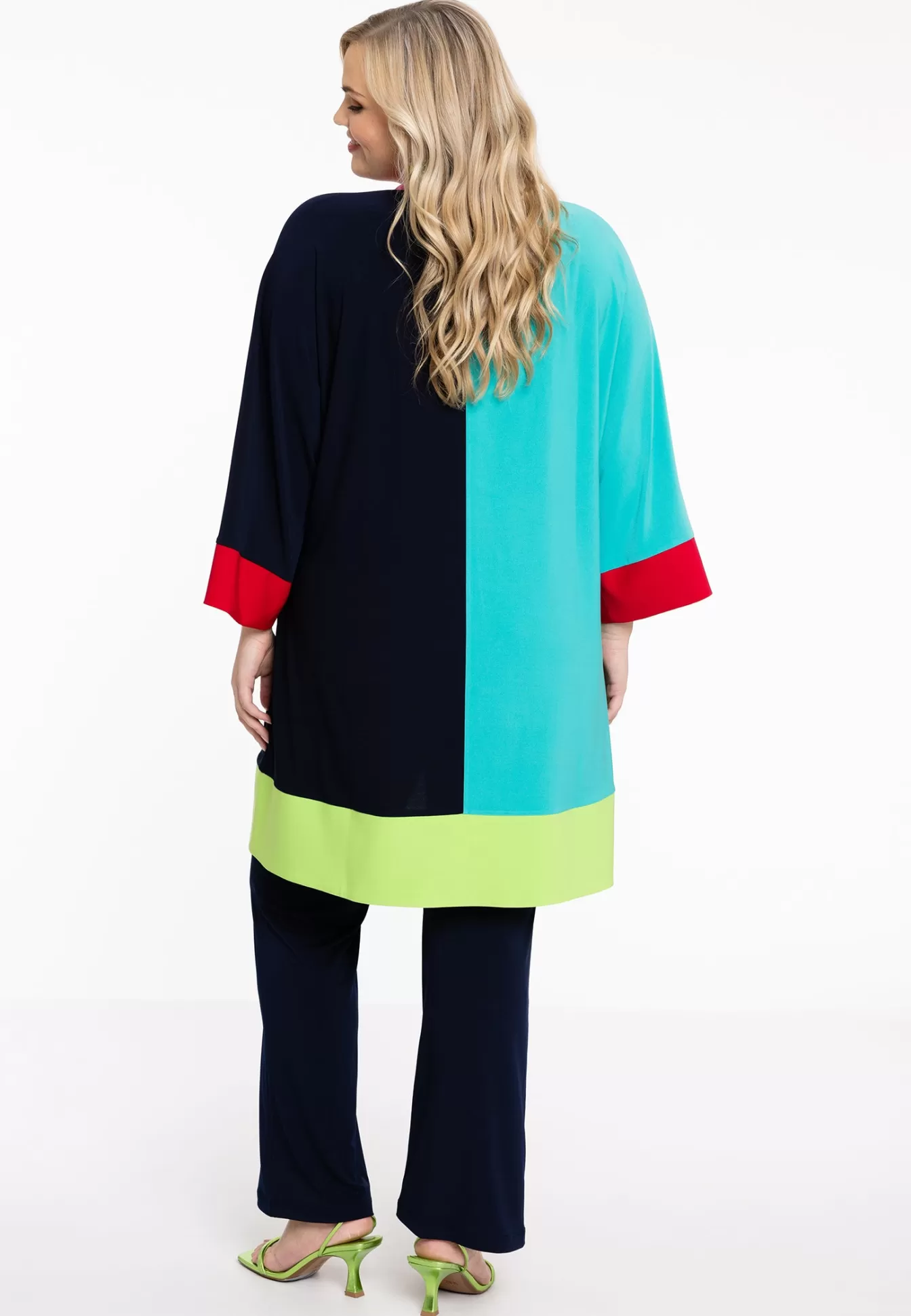 YOEK Kimono Colourblocking DOLCE Blue Store