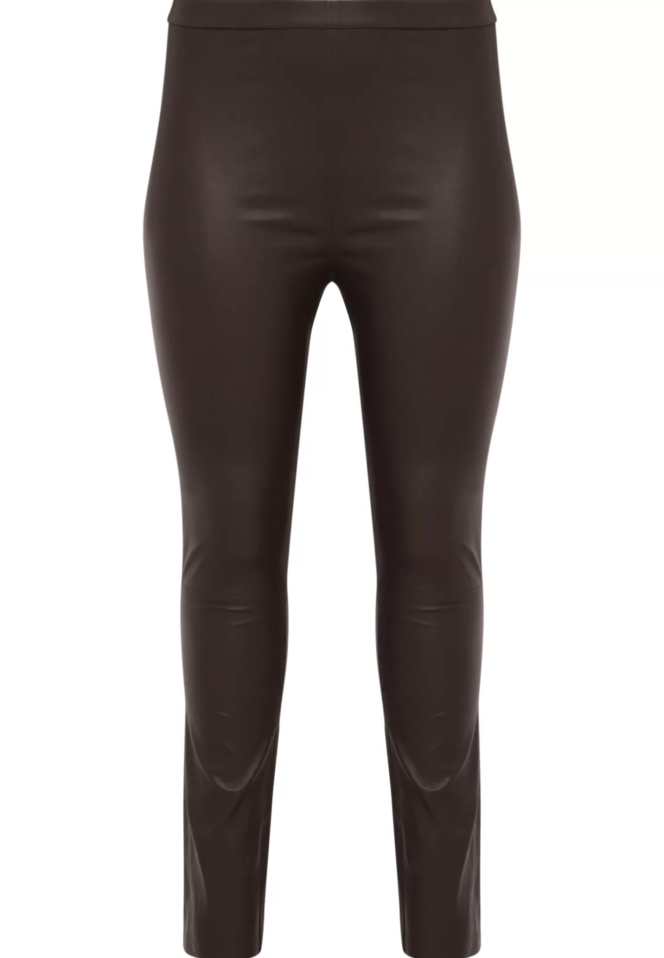 YOEK Leren legging full stretch Brown Hot