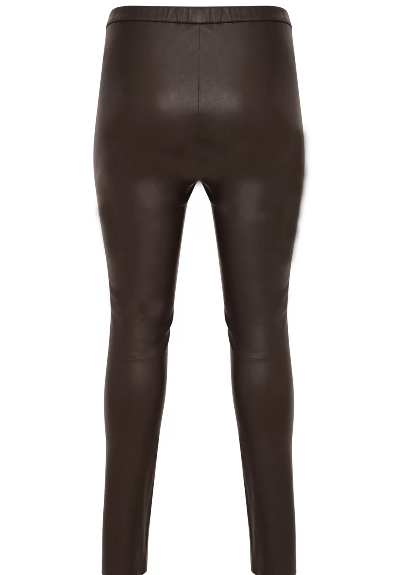 YOEK Leren legging full stretch Brown Hot