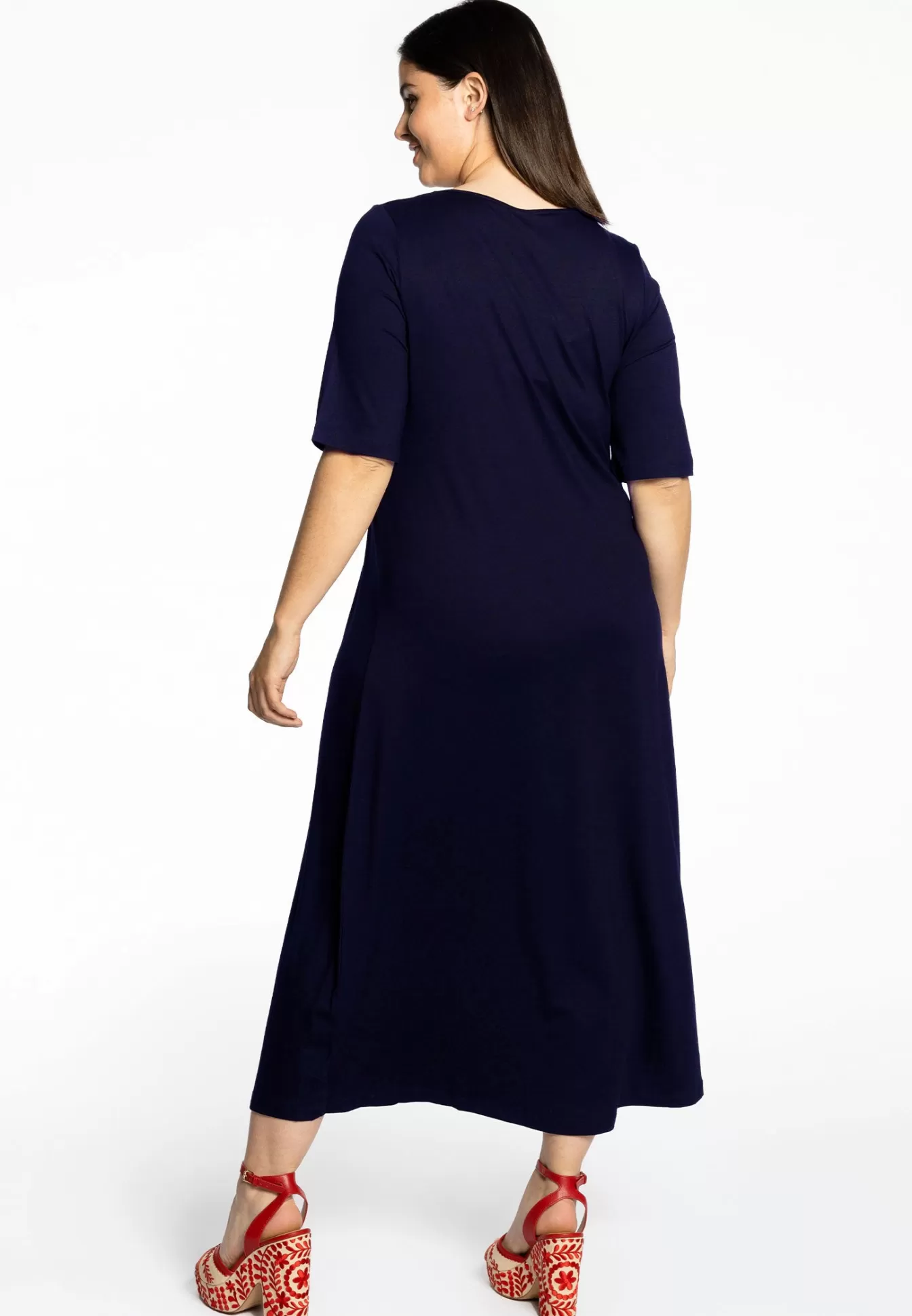 YOEK Long dress VI/EA Blue Flash Sale