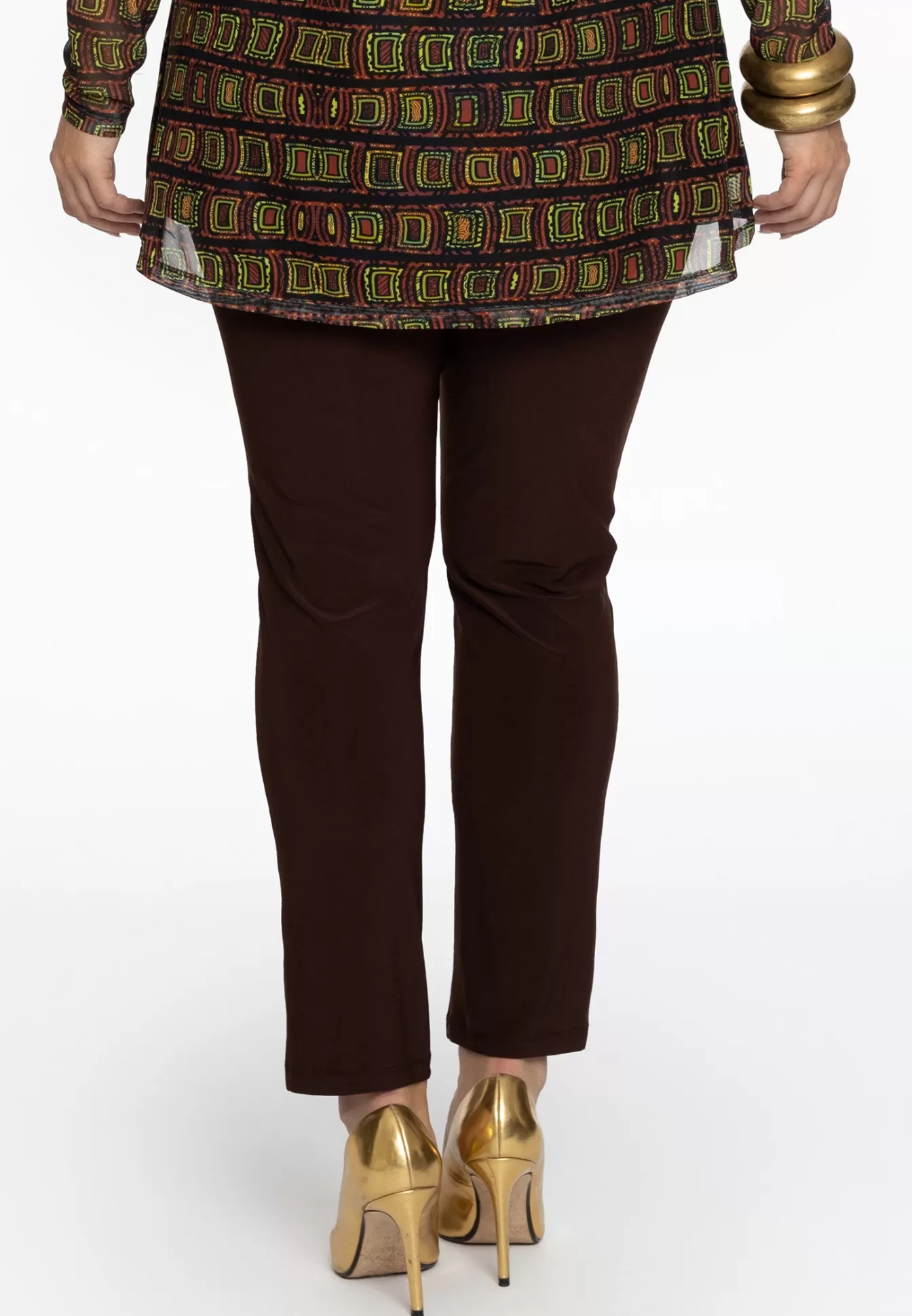 YOEK Pantalon DOLCE Brown Shop