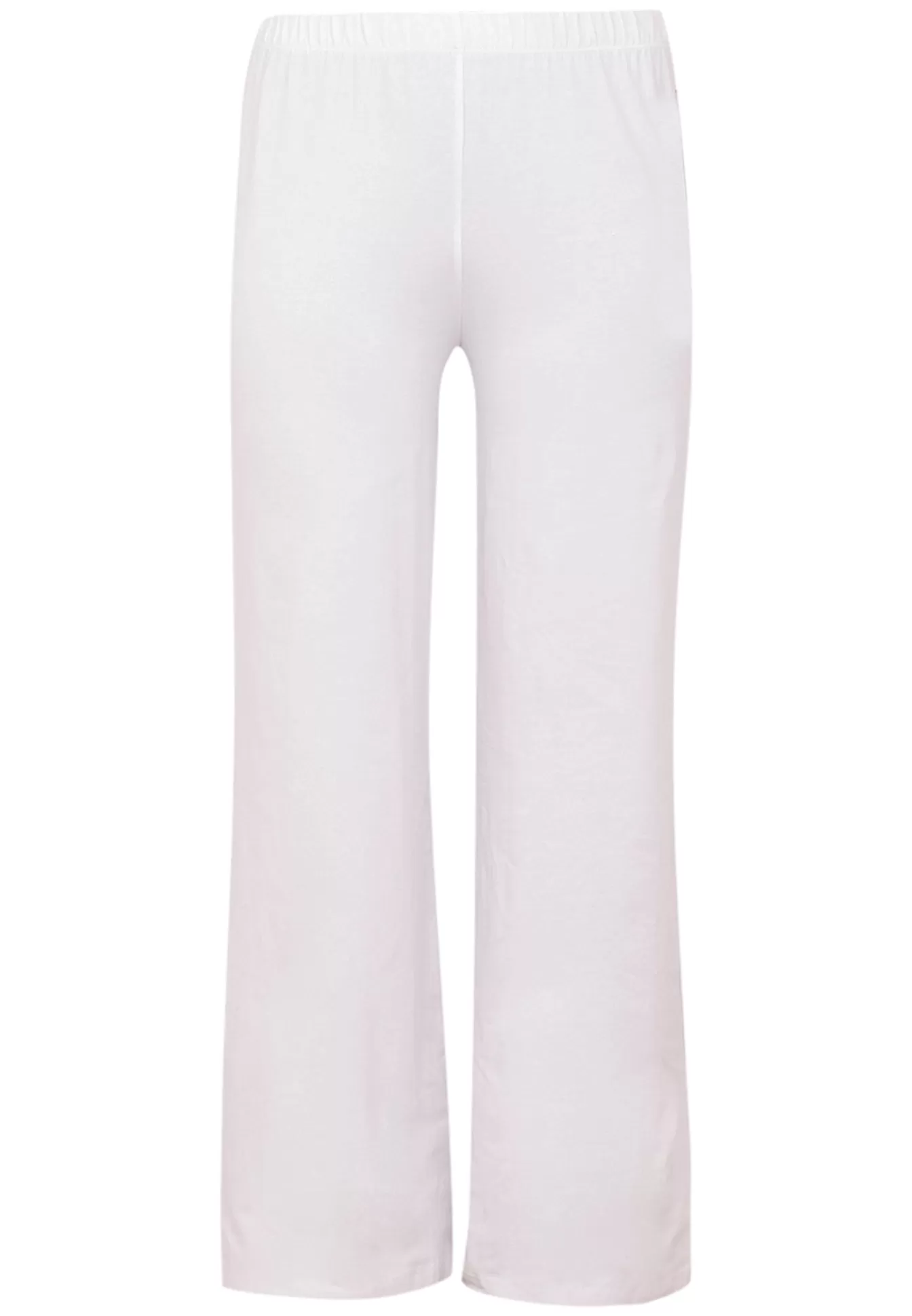 YOEK Pantalon lang COTTON White Hot