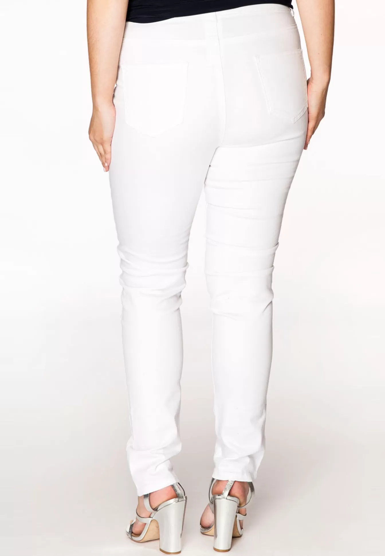 YOEK Shaping skinny jeans 5p White Fashion