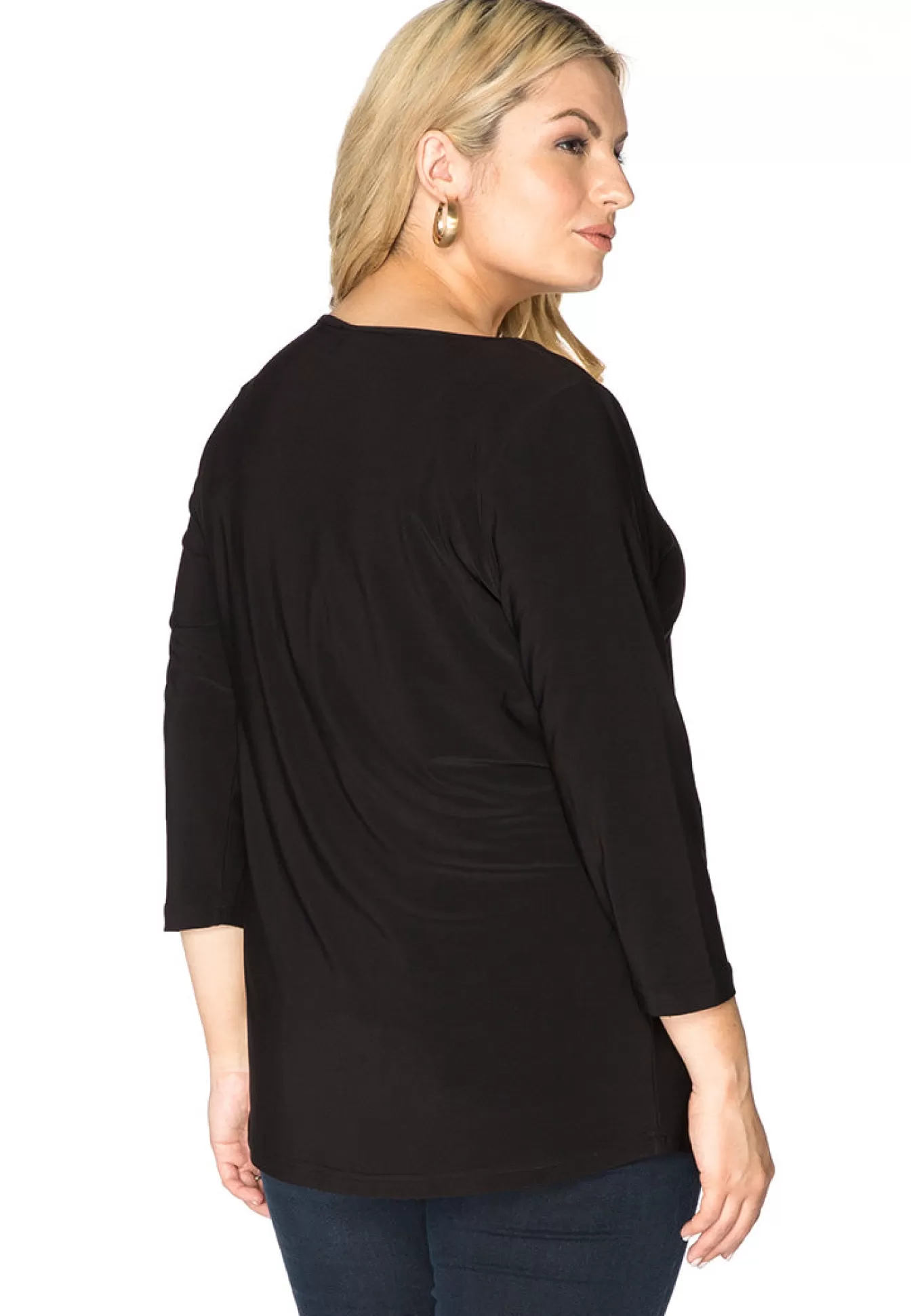 YOEK Shirt driekwart mouwen DOLCE Black Discount