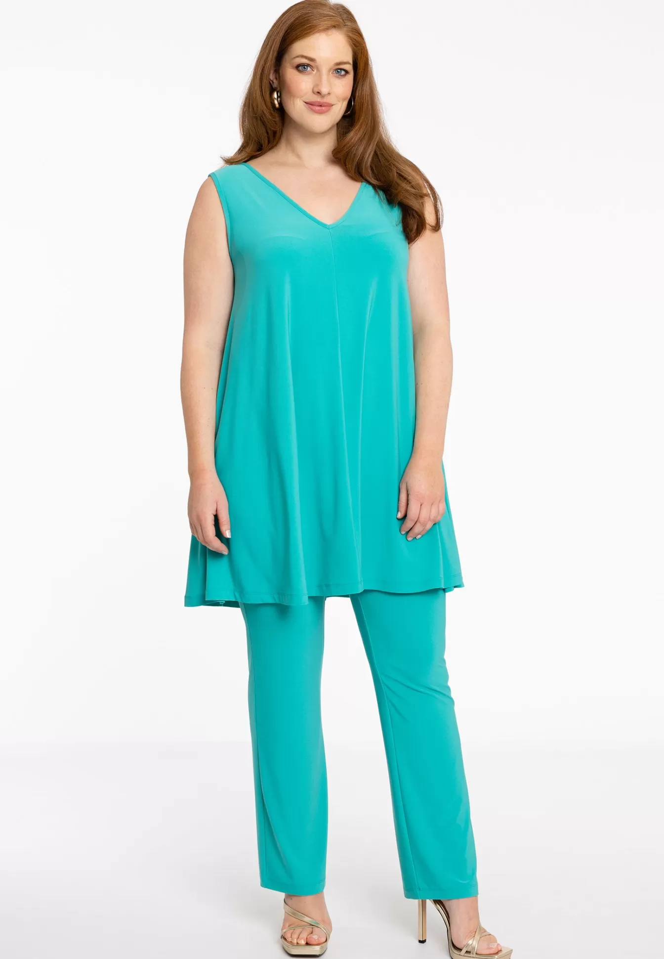 YOEK Singlet Swing DOLCE Turquoise Outlet