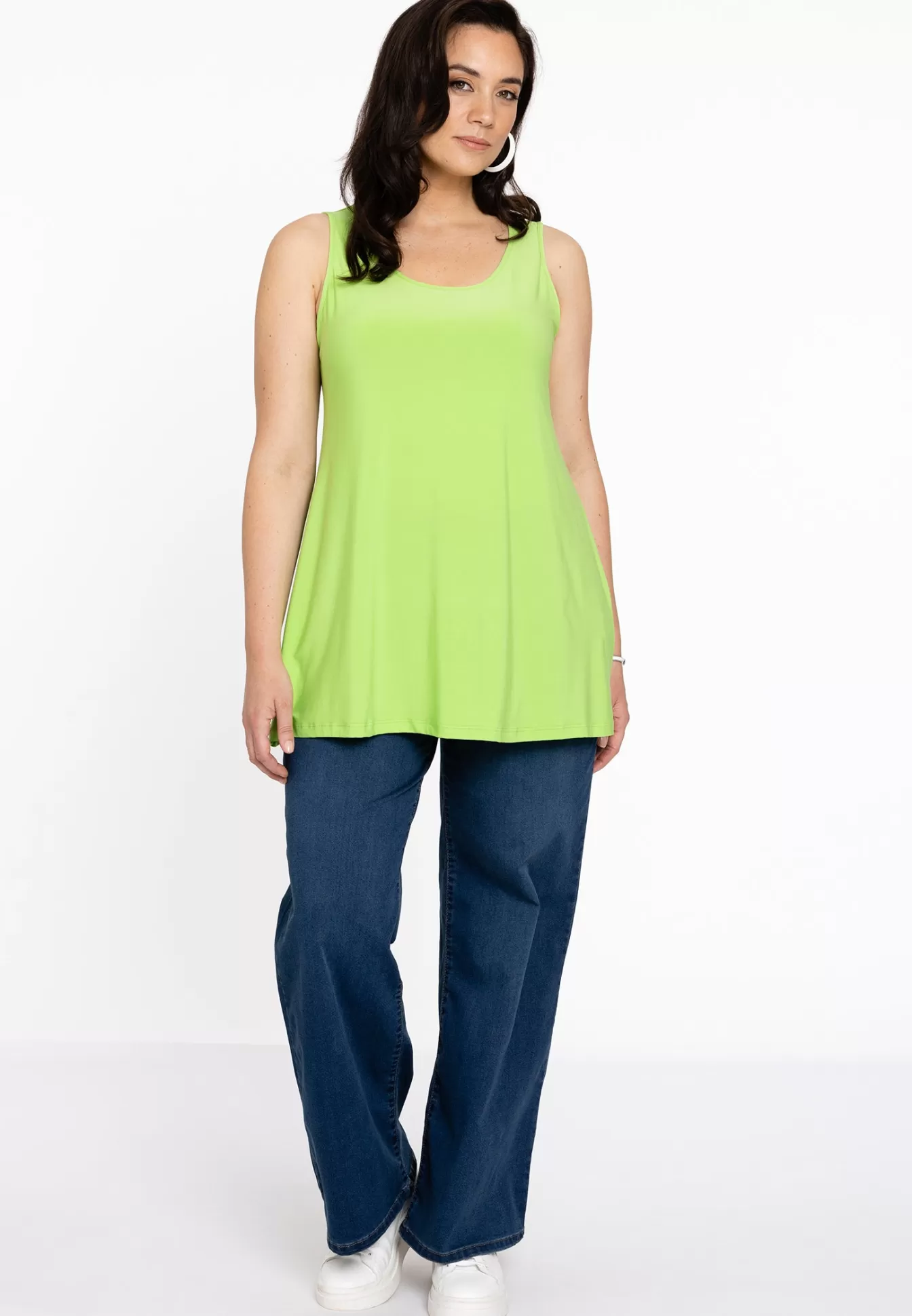 YOEK Top flare DOLCE Brightgreen Discount