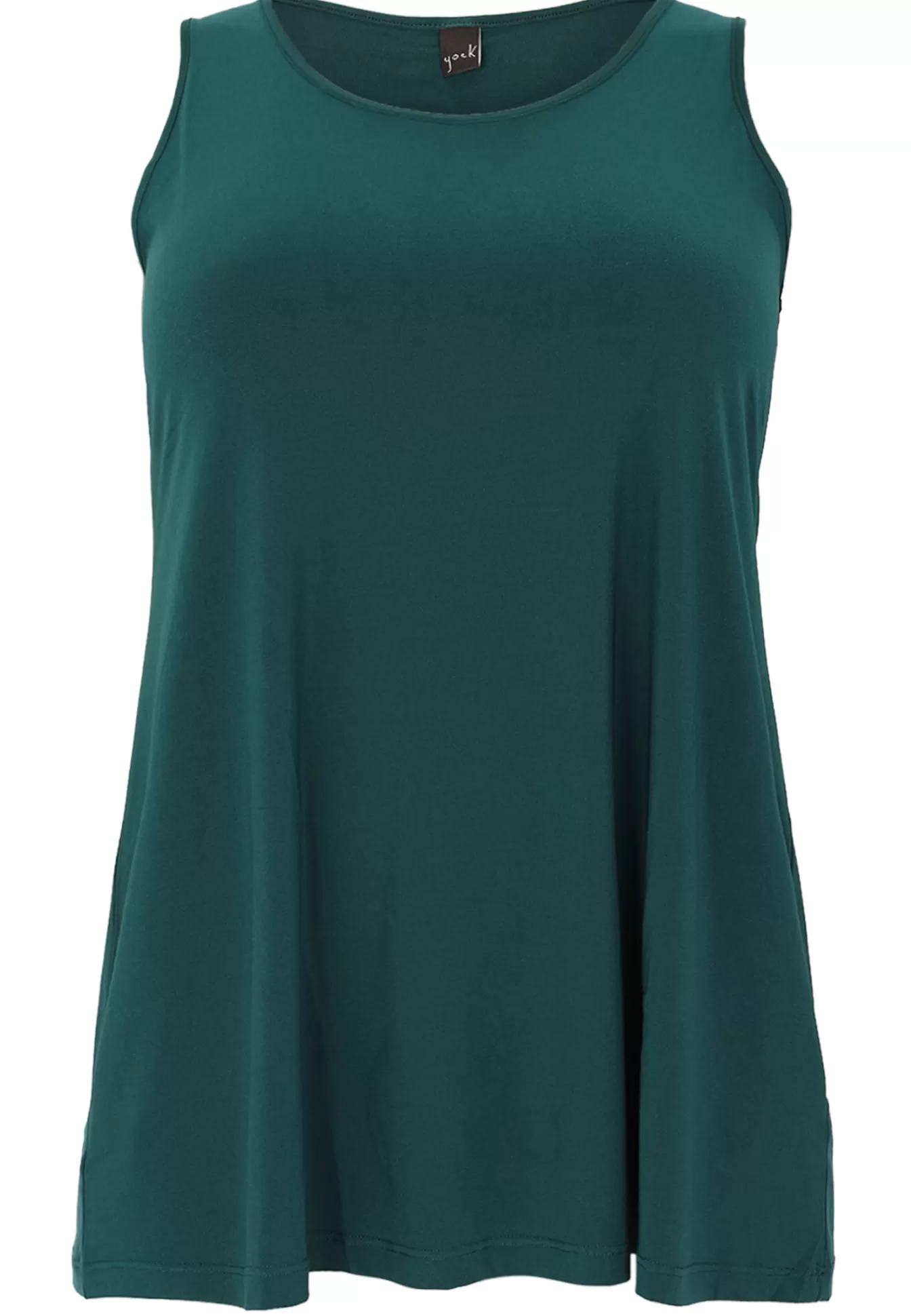 YOEK Top flare DOLCE Darkgreen Clearance