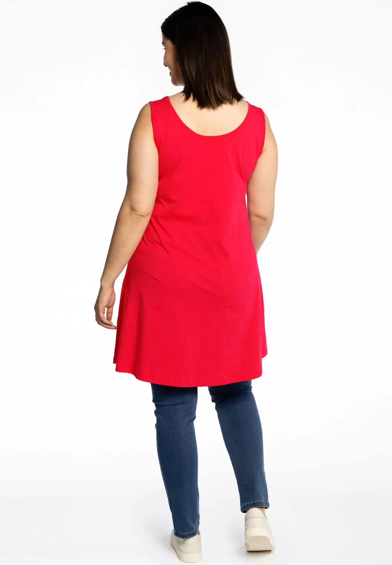 YOEK Top wide bottom COTTON Red Store