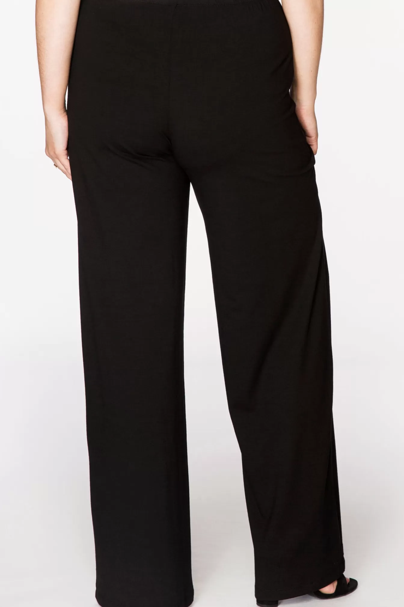 YOEK Trousers long Black Flash Sale